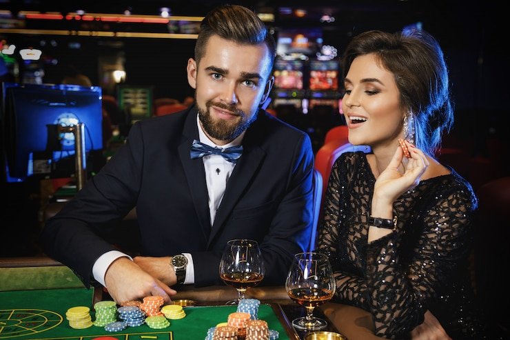 Roda American Roulette dengan 38 slot di studio langsung ramatogel